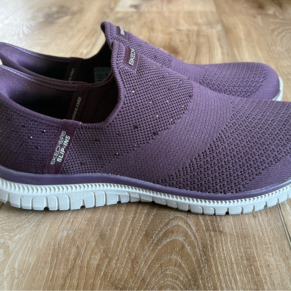 Skechers Purple Slip-On Sneakers - Picture 6 of 6